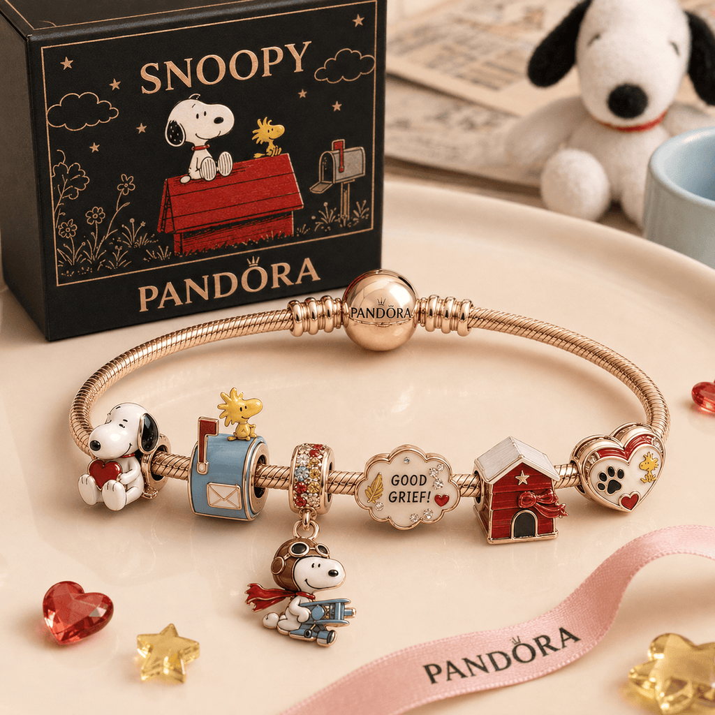 SPNY Silver Charm Bracelet Set HQH