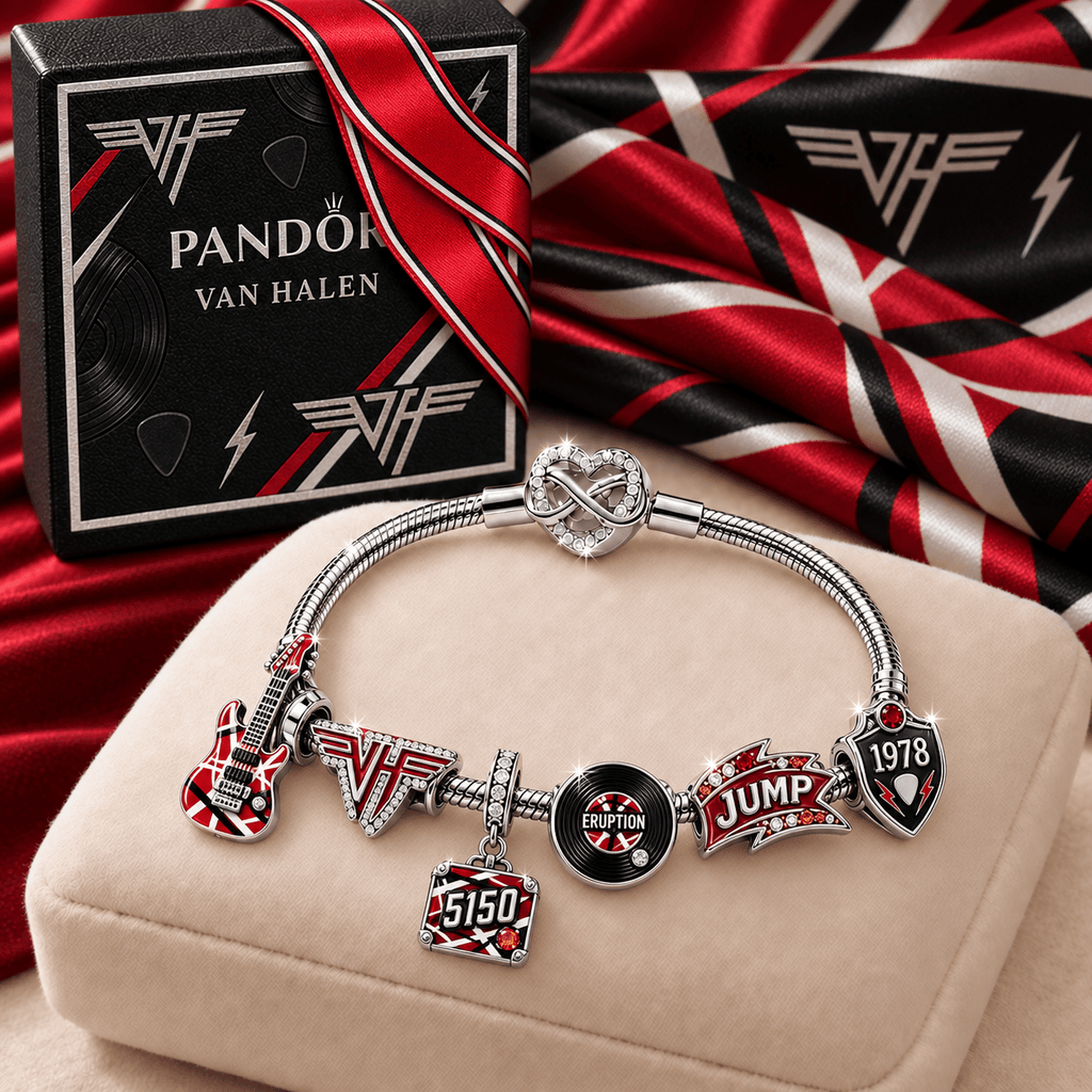 VHL Sliver Charm Bracelet Set TMH