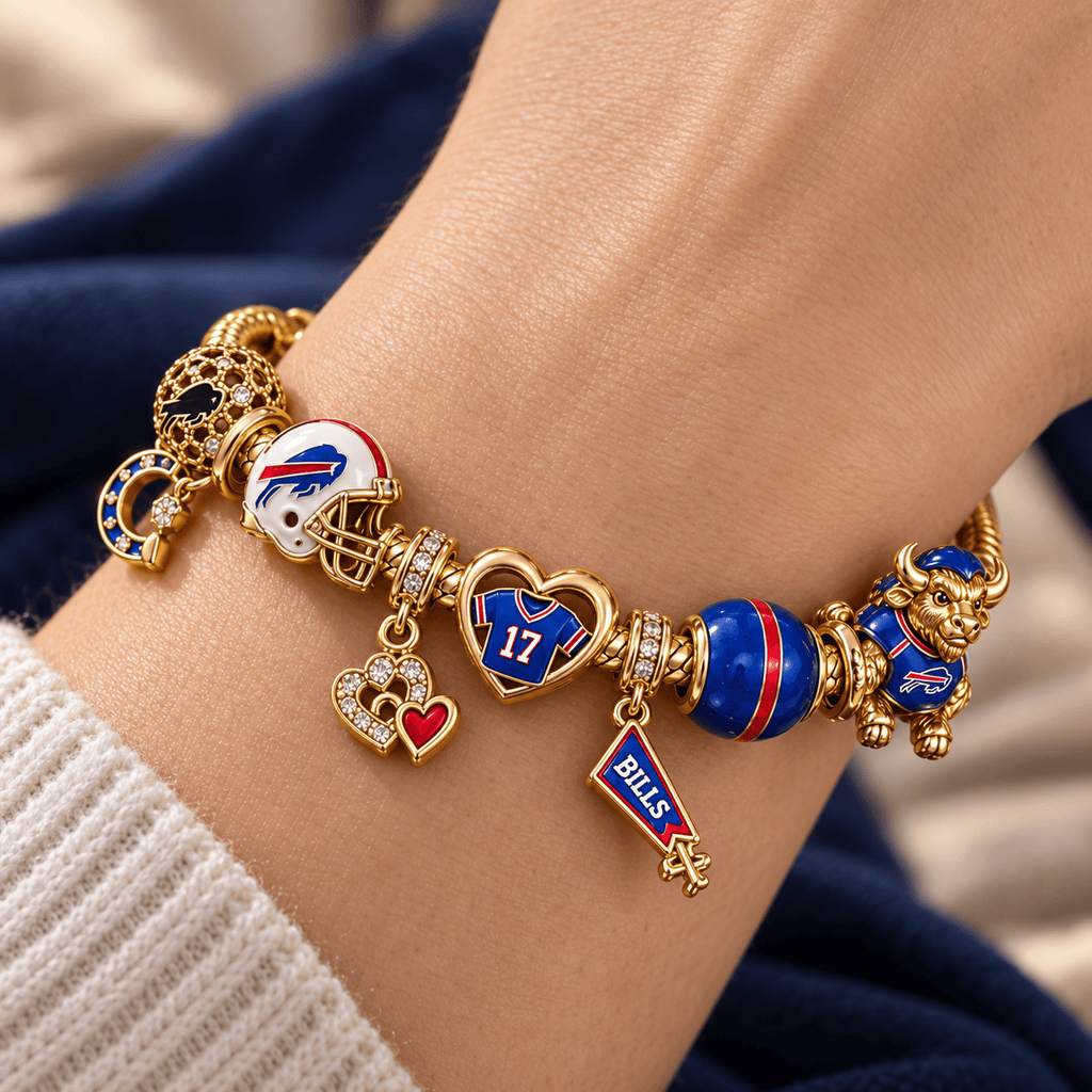 BFBL Gold Charm Bracelet Set PTKL