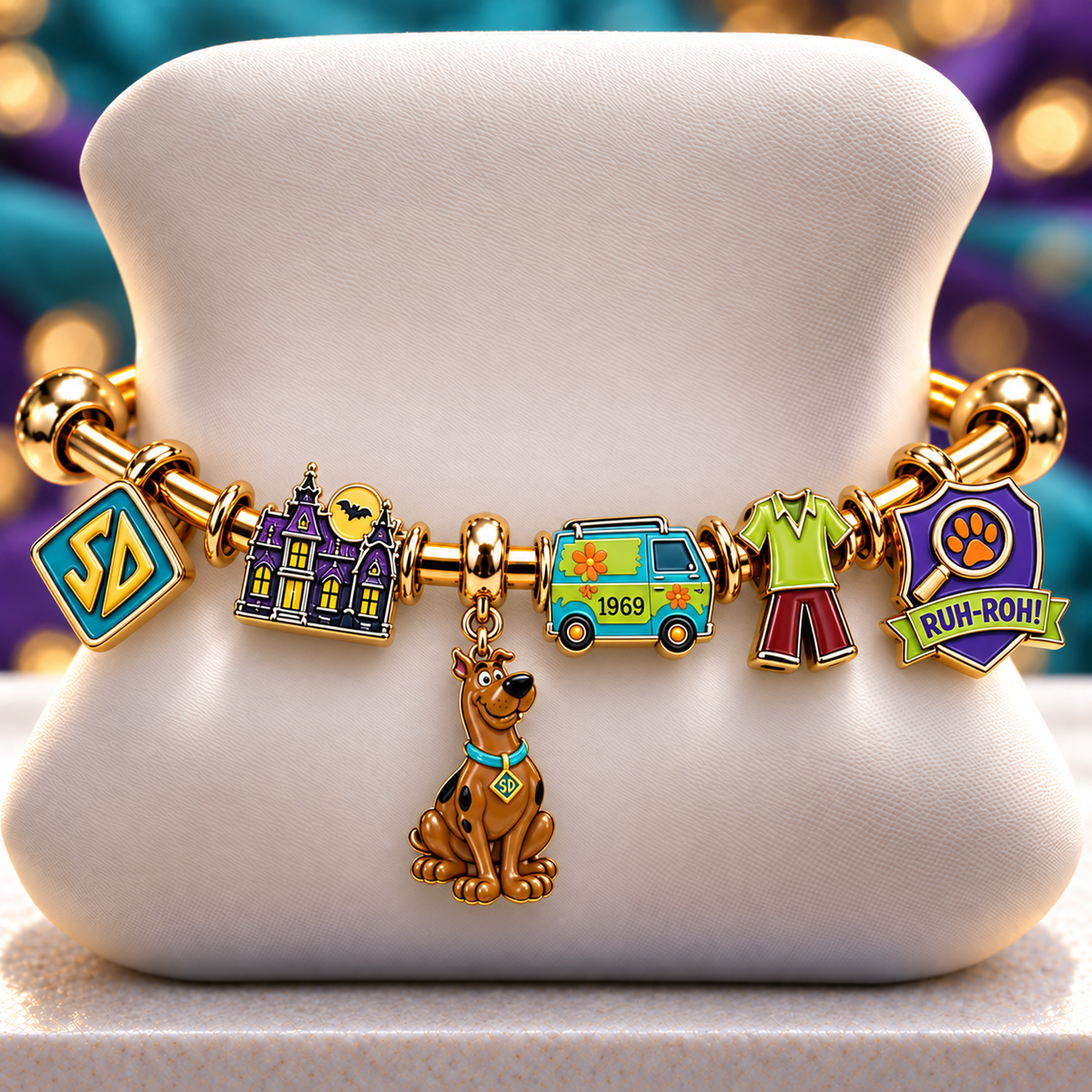 SCBD Silver Charm Bracelet Set NTVA