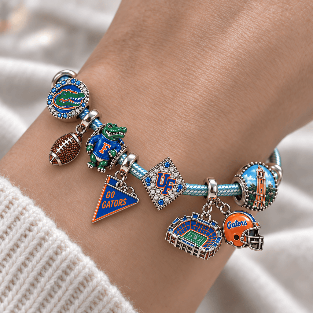 FGT Silver Charm Bracelet Set PTKL