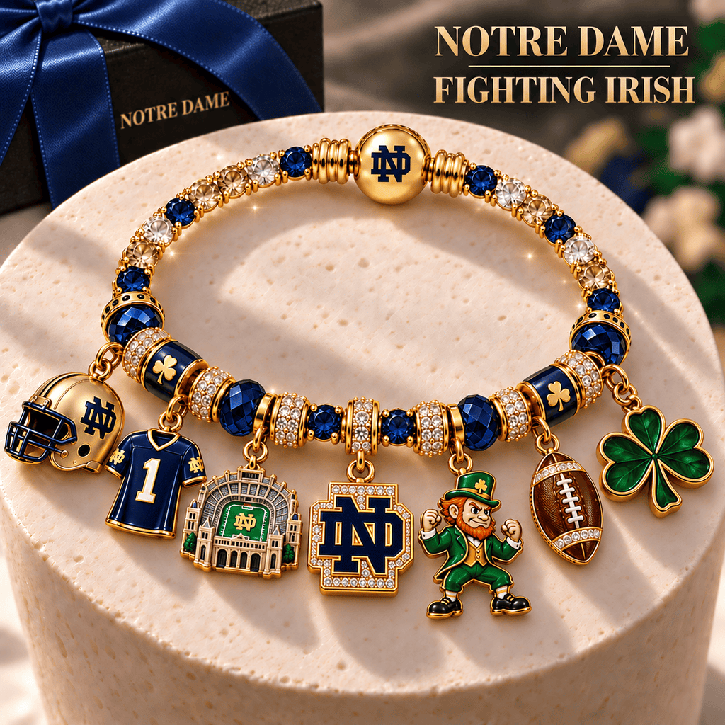 NODFI Gold Charm Bracelet Set NHVH