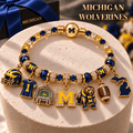 MWR Gold Charm Bracelet Set NHVH
