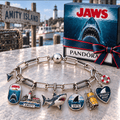JAWS Silver Charm Bracelet Set NTVA