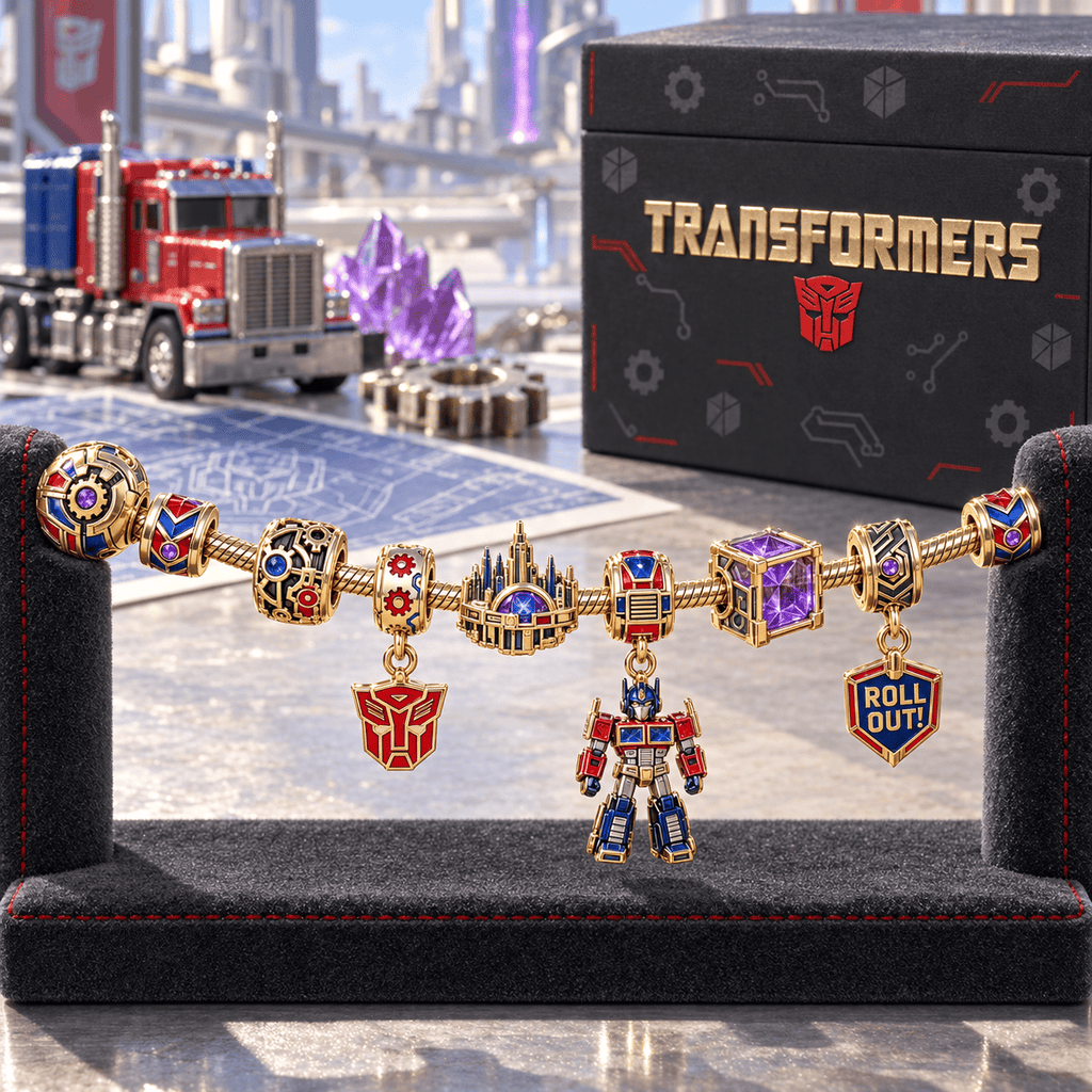 TFR Gold Charm Bracelet Set HQH