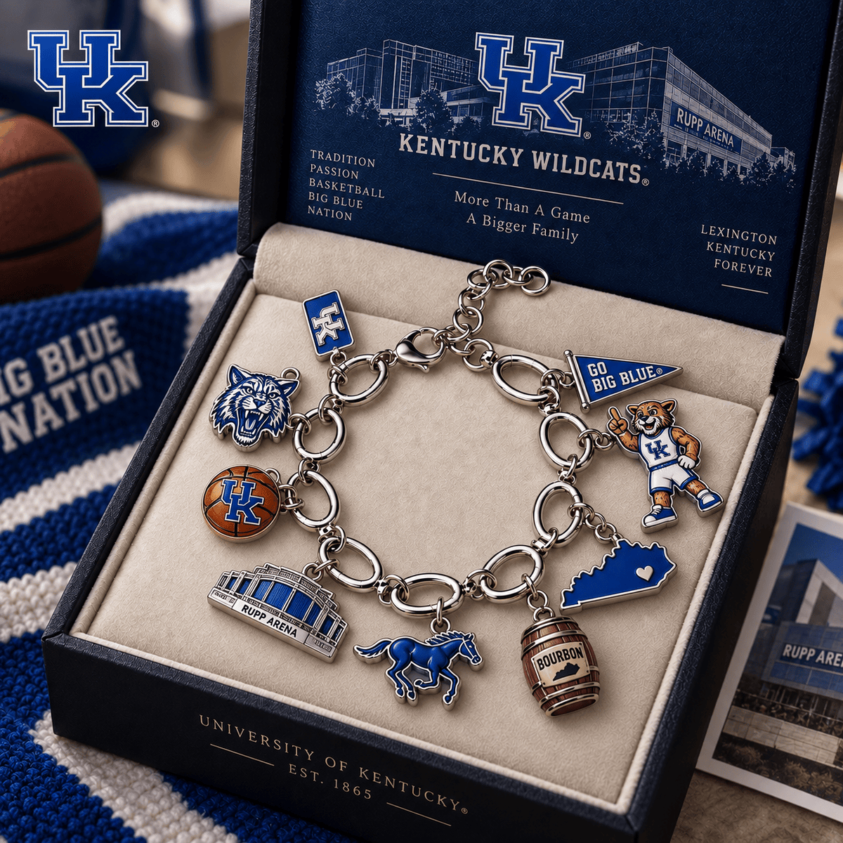 Premium KWBK Chapters Charm Bracelet TNSM