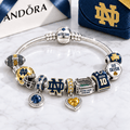 NDFI Silver Charm Bracelet Set BMD