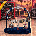 MTLC Silver Charm Bracelet Set TMH