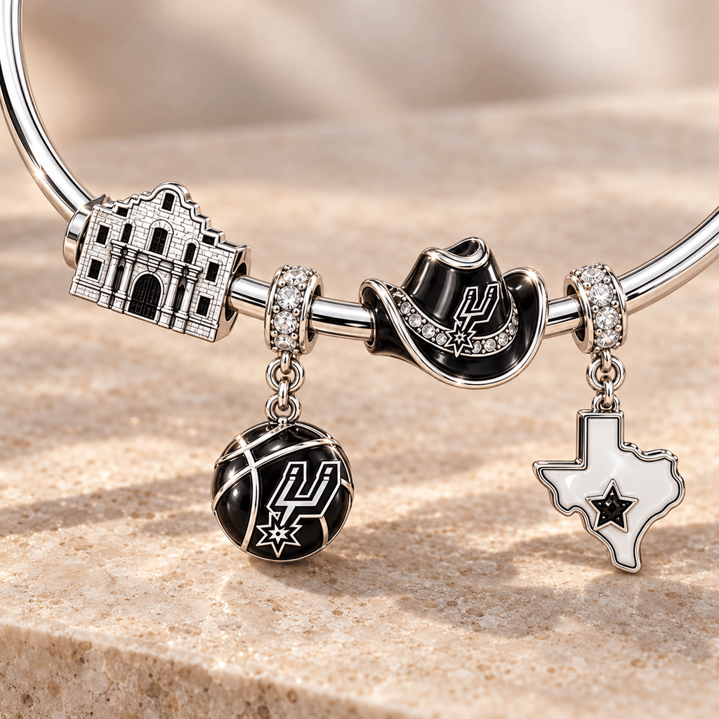 SAS Silver Charm Bracelet Set TMH