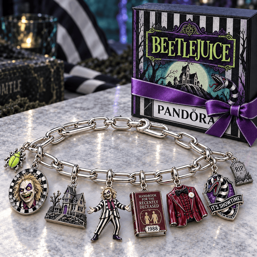 BTJ Silver Charm Bracelet Set NTVA