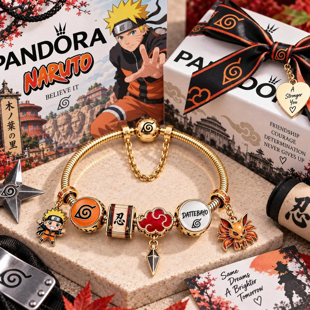 NRT Gold Charm Bracelet Set TTN