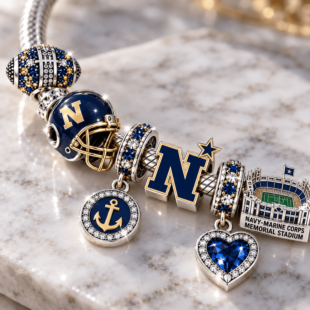 NMSM Silver Charm Bracelet Set BMD