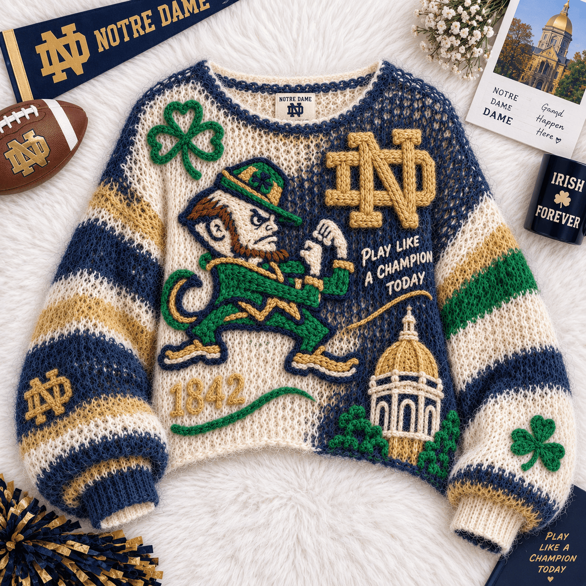 NDFI Women’s Open-Knit Sweater HTTT